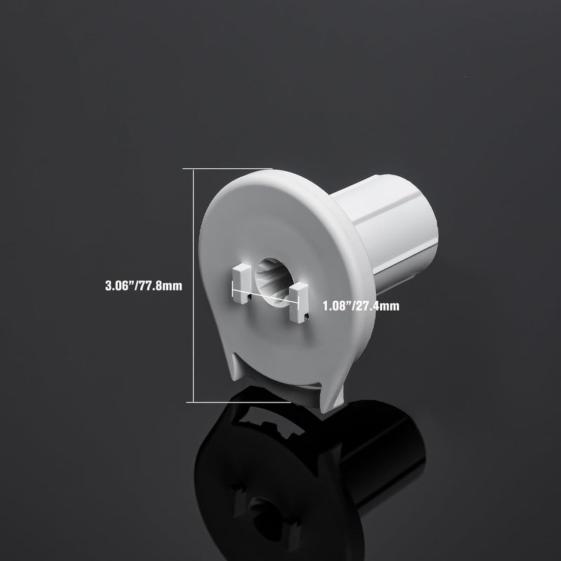 Rollerhouses RHSA38-A 38mm Metal Roller Blind Fittings Repair Parts Kit Brackets Heavy Duty 1.5 Inch/Rollease Skyline Roller Shade Mounting Brackets - Image 3